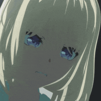 a close up of a girl 's face with her eyes closed and her hair visible