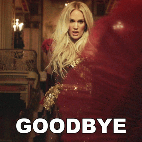 Goodbye Carrie Underwood GIF - Goodbye Carrie Underwood Ghost Story Song GIFs