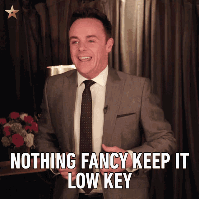 Nothing Fancy Keep It Low Key Classy GIF - Nothing Fancy Keep It Low Key Nothing Fancy Low Key GIFs