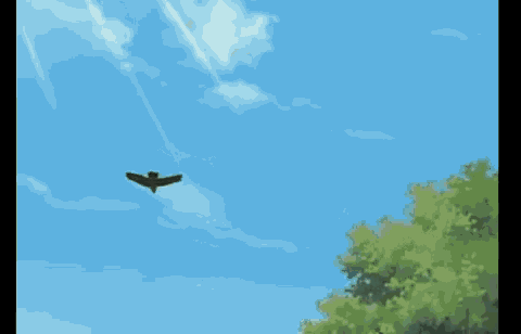Konoha Flying Bird GIF - Konoha Flying Bird GIFs