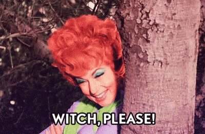 Witch Witch Please GIF - Witch Witch Please Endora GIFs