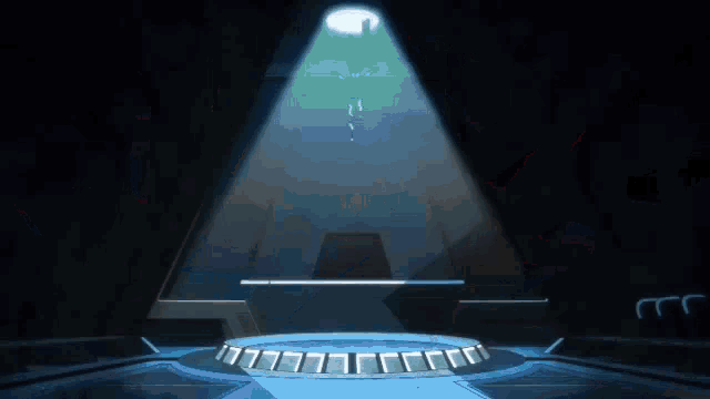 a cartoon character is standing in the water with a splash of water coming out of his feet .