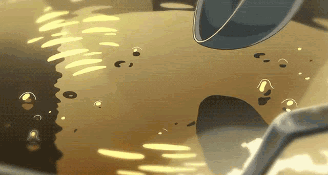 a cartoon of a person pouring something into a bowl