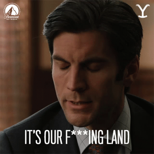 Its Our Fucking Land Wes Bentley GIF - Its Our Fucking Land Wes Bentley Jamie Dutton GIFs