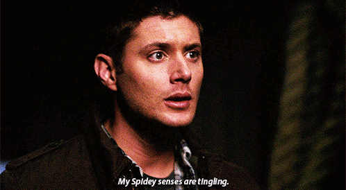 My Spidey Senses Are Tingling Dean GIF - My Spidey Senses Are Tingling Dean Winchester GIFs