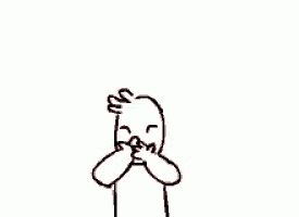 a drawing of a man with his arms outstretched surrounded by hearts .