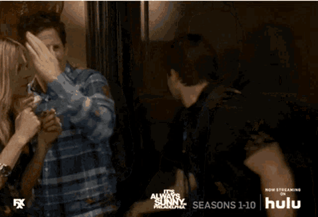 an ad for the always sunny sunday seasons 1 and 10