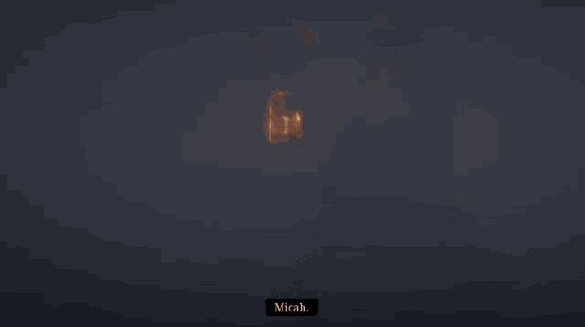 a man in a cowboy hat is holding a lantern in his hand in the dark .