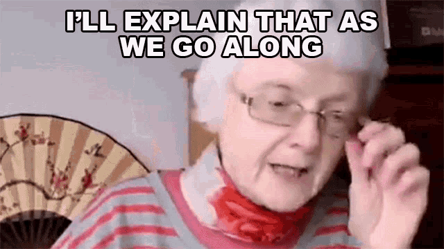 Ill Explain That As We Go Along Gill GIF - Ill Explain That As We Go Along Gill Engvid GIFs