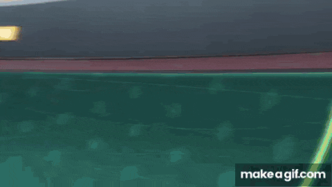 a close up of a cartoon character 's face with the words make a gif.com below it