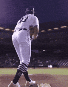 a baseball player with the number 23 on their jersey