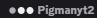 a black background with pigmanyt2 written in white letters