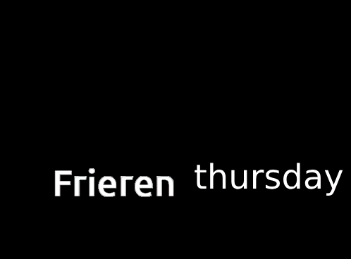 a picture of a girl with the words frieren thursday