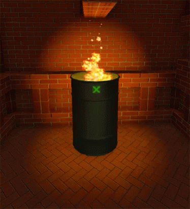 Garbage Can Fire GIF - Garbage Can Fire Flames GIFs