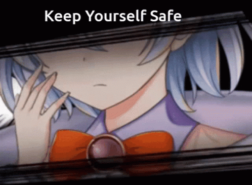 Keep Yourself Safe Touhou GIF - Keep Yourself Safe Touhou Sagume GIFs