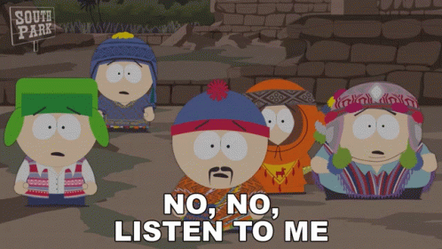 No No Listen To Me Kyle Broflovski GIF - No No Listen To Me Kyle Broflovski Stan Marsh GIFs