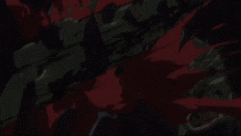 a blurred image of a person 's face with a black background