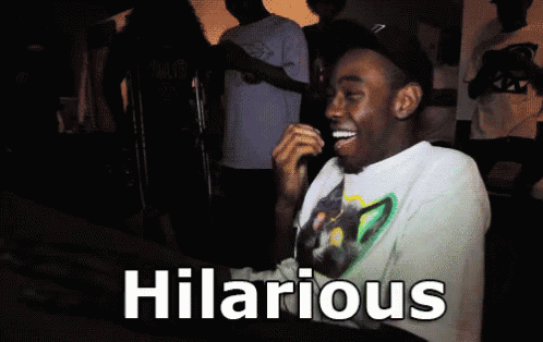 Too Funny GIF - Hilarious Tyler The Creator Lol GIFs