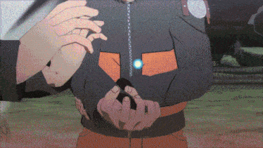a close up of a person holding another person 's hand in a cartoon