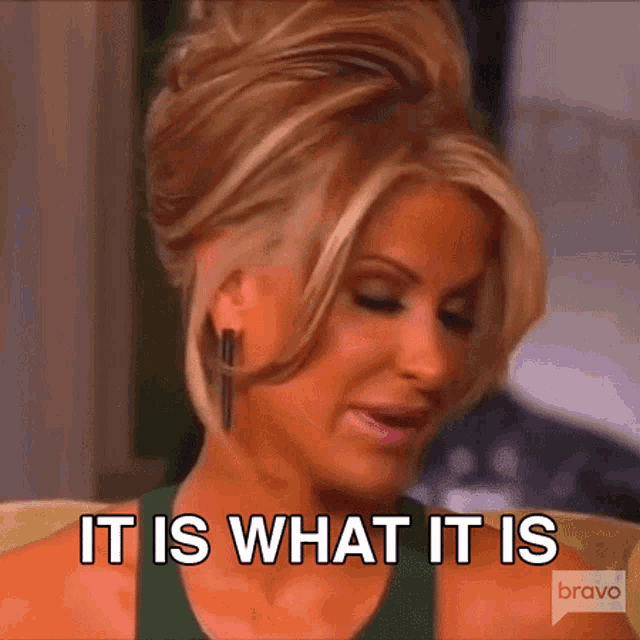 It Is What Is It Real Housewives Of Atlanta GIF - It Is What Is It Real Housewives Of Atlanta Rhoa GIFs