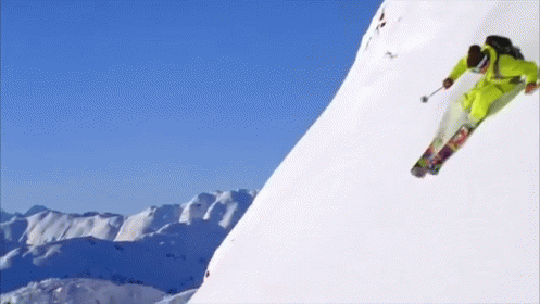 Soft GIF - Extreme Sports Skiing Snow GIFs