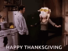 Happy Thanksgiving Friends GIF - Happy Thanksgiving Friends GIFs