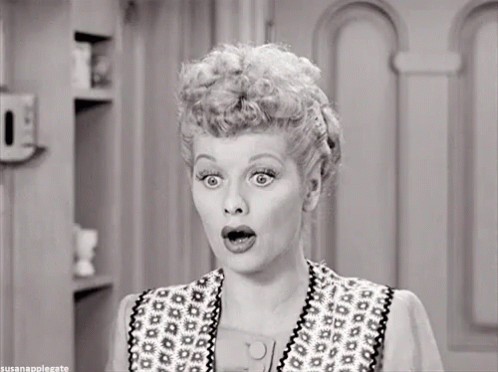 :O GIF - I Love Lucy Lucille Ball Omg GIFs