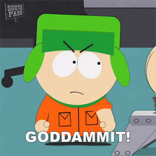 Goddammit Kyle Broflovski GIF - Goddammit Kyle Broflovski South Park GIFs