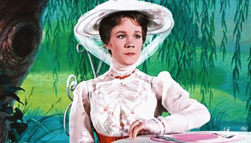 Mary Poppins 1964 GIF - Mary Poppins 1964 Finger Tapping GIFs