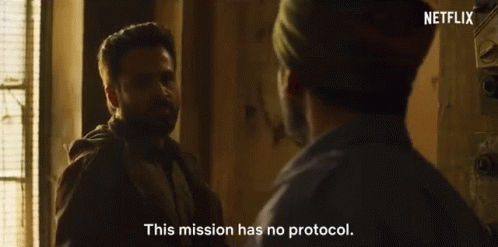 This Mission Has No Protocol No Rules GIF - This Mission Has No Protocol No Rules Dont Tell Me What To Do GIFs