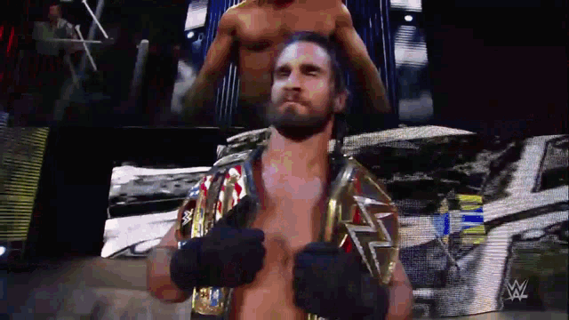 Seth Rollins Entrance GIF - Seth Rollins Entrance Raw GIFs