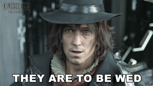 They Are To Be Wed Ardyn Izunia GIF - They Are To Be Wed Ardyn Izunia Final Fantasy Xv GIFs