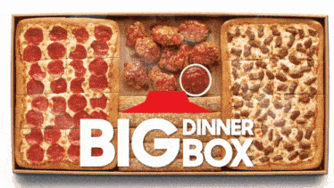 Pizza Hut Big Dinner Box GIF - Pizza Hut Big Dinner Box Fast Food GIFs