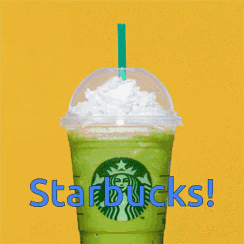Changing Colors Starbucks GIF - Changing Colors Starbucks Frappe GIFs