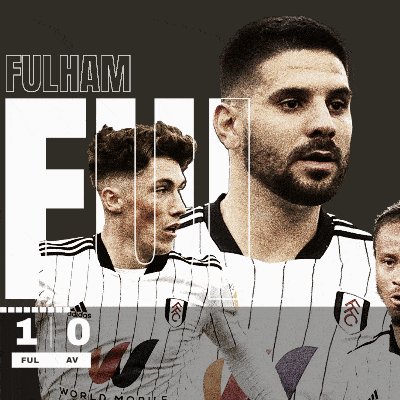 a poster for fulham soccer players with the number 10
