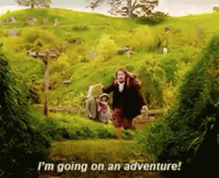 Lotr Bilbo Baggins GIF - Lotr Bilbo Baggins Adventure GIFs
