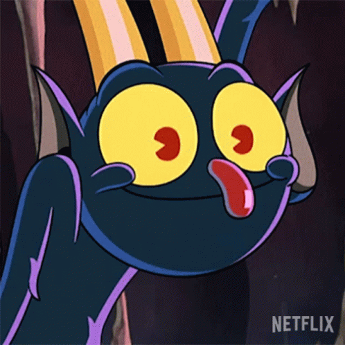 Frown The Devil GIF - Frown The Devil The Cuphead Show GIFs