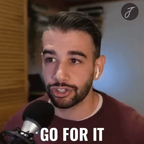 Go For It Justin Khanna GIF - Go For It Justin Khanna Go All Out GIFs