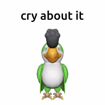 Cry About It Squawkabilly GIF - Cry About It Squawkabilly Pokemon GIFs