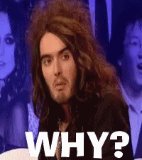 Why Russel Brand GIF - Why Russel Brand GIFs