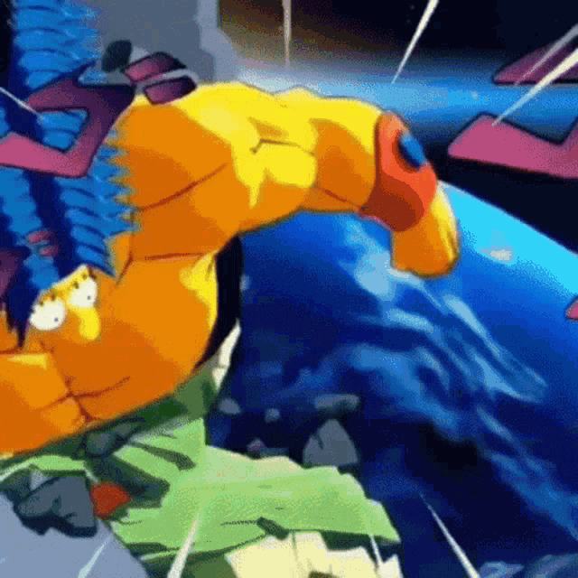 Dragon Ball Fighterz Simpsons GIF - Dragon Ball Fighterz Simpsons Marge GIFs