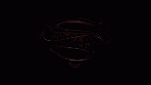 a red and black superman logo with a s on it