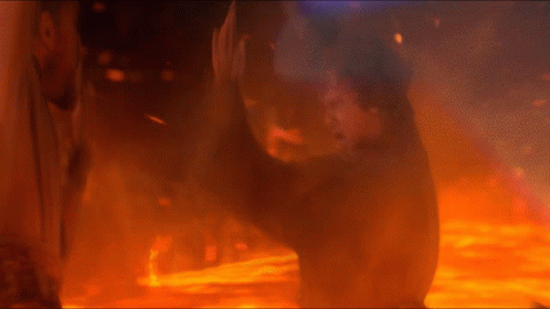 Star Wars Anakin Vs Obi Wan GIF - Star Wars Anakin Vs Obi Wan Luke Vs Darth Vader GIFs