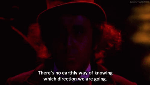 Willie Wonka GIF - Willie Wonka No Earthly Way Of Knowing GIFs