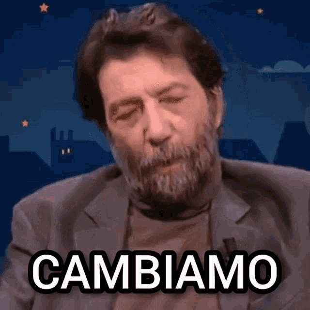 Cacciari Me Ne Vado GIF
