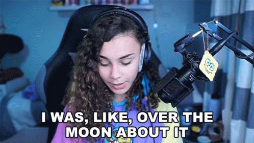 I Was Like Over The Moon About It Fluctra GIF - I Was Like Over The Moon About It Fluctra Xset GIFs