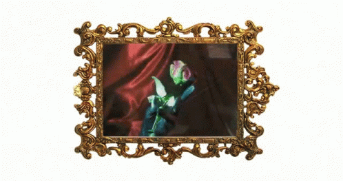 Flower Wrapped In Gold GIF - Flower Wrapped In Gold Red Rose GIFs