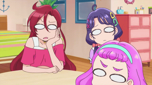 Tropical Rouge Precure Confused GIF - Tropical Rouge Precure Confused GIFs