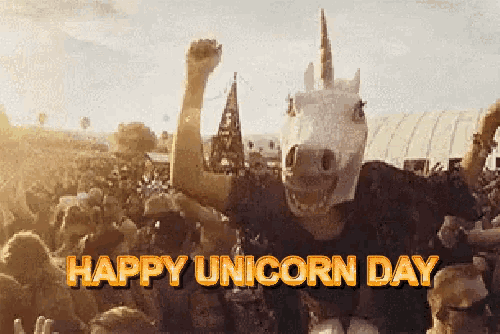 Happy Unicorn Day Unicorm GIF