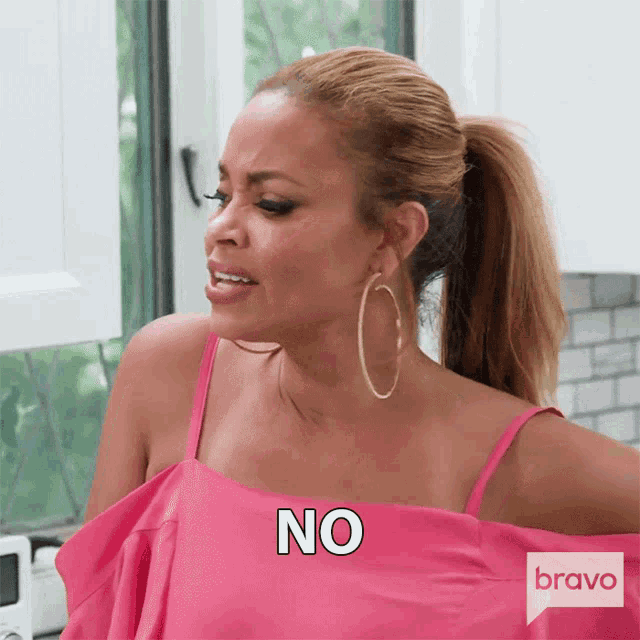 No Gizelle Bryant GIF - No Gizelle Bryant Real Housewives Of Potomac GIFs